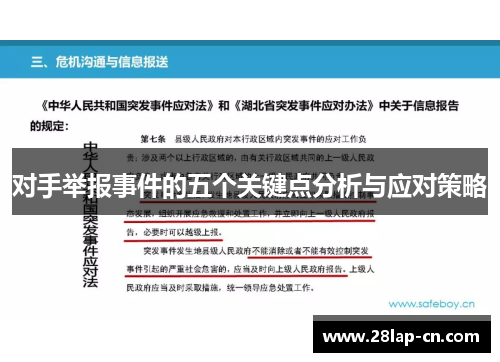 对手举报事件的五个关键点分析与应对策略